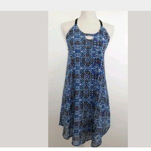 Lela Sky Size S Multi-color Blue Dress